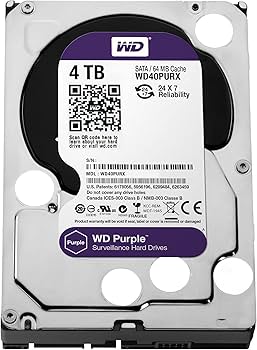 ①WD Purple WD40PURX 4TB 2 台セット 3.5インチHDD Amazon.com: WD Purple 4TB Surveillance Hard Disk Drive
